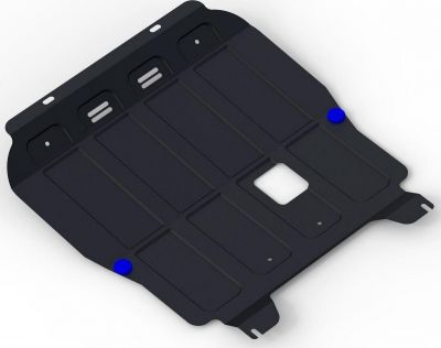 RIVAL RIVAL 111.1001.2 Защита картера + КПП, Chevrolet Aveo 2008-2012, V - 1.2; 1.4/Ravon Nexia R3 2016-, V - 1.5 (111.1001.2)