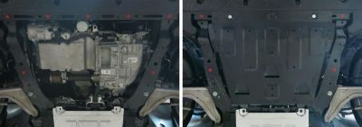RIVAL RIVAL 111.1849.1 Защита картера + КПП, Ford Mondeo 2015-, 2.5; 2.0(199л.с.) (111.1849.1)