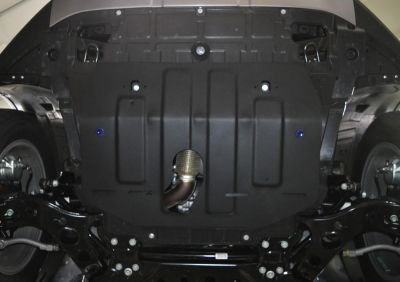 RIVAL RIVAL 111.1914.1 Защита картера + КПП + комплект крепежа, Geely Atlas 2018-, V - 2.0; 2.4 (111.1914.1)