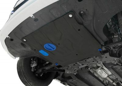RIVAL RIVAL 111.2369.1 Защита картера + КПП + комплект крепежа, Hyundai Solaris 2017-, V - 1.4; 1.6/Kia Rio 2017-, V - 1.4; (111.2369.1)