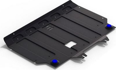 RIVAL RIVAL 111.2818.2 Защита картера + КПП + комплект крепежа, Kia Picanto 2011-2017, V - 1.0; 1.2 (111.2818.2)