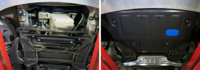 RIVAL RIVAL 111.3921.1 Защита картера, Mercedes Benz Sprinter Classic 2013-, V - 2.1d; задний привод (111.3921.1)