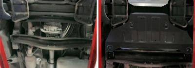 RIVAL RIVAL 111.3922.1 Защита КПП, Mercedes Benz Sprinter Classic 2013-, V - 2.1d; задний привод (111.3922.1)