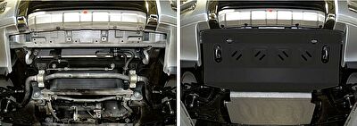 RIVAL RIVAL 111.4012.1 Защита радиатора, Mitsubishi Pajero IV 2011-, V - 3.0; 3.2d(188л.с.; 200л.с.); 3.8/Mitsubishi Pajero (111.4012.1)