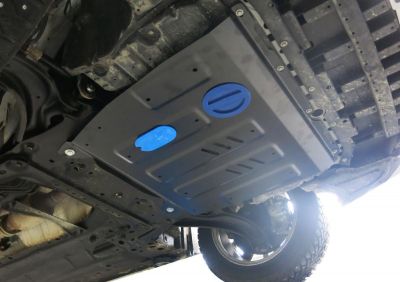 RIVAL RIVAL 111.4151.1 Защита картера + КПП, Nissan Sentra 2014-2017, V - 1.6; АКПП/Nissan Tiida 2015-2016, V -1.6; АКПП (111.4151.1)