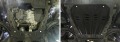 RIVAL RIVAL 111.4158.1 Защита картера + КПП + комплект крепежа, Nissan Qashqai 2015-, V - 1.2T; 2.0; сборка РФ/Nissan X-Tra (111.4158.1)