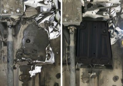RIVAL RIVAL 111.4718.1 Защита топливного бака, Nissan Terrano 2016-, V - 1.6; 2.0; полный привод/Nissan Terrano 2014-2016, (111.4718.1)