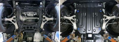 RIVAL RIVAL 111.5824.2 Защита картера, Porsche Cayenne 2014-2018, V - 3.0d; 4.1d; 4.8T/Porsche Cayenne 2010-2014, V - 3.0d; (111.5824.2)
