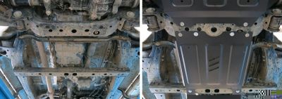 RIVAL RIVAL 111.9503.1 Защита КПП + комплект крепежа, Toyota Fortuner 2017-, V - 2.8d; 2,7; полный привод/Toyota Hilux 2015 (111.9503.1)