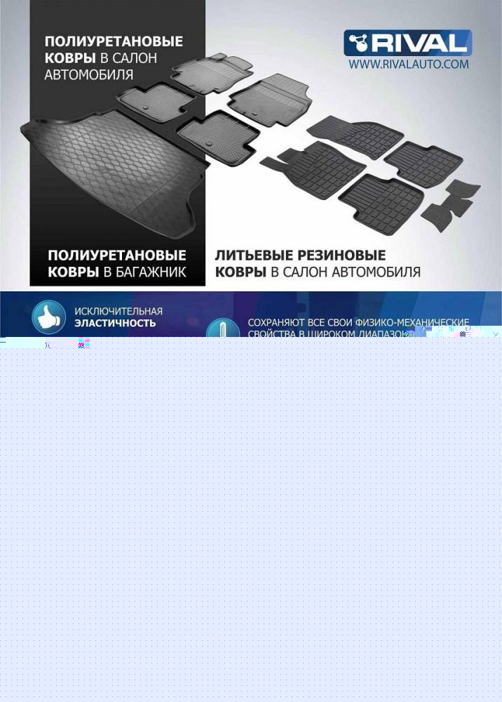 RIVAL 14106001 Коврики салонные, комплект