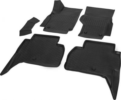 RIVAL RIVAL 15807001 Коврики салона, RIVAL, для Volkswagen Amarok 2010-2016 2016- (кроме прорезиненного пола) (15807001)