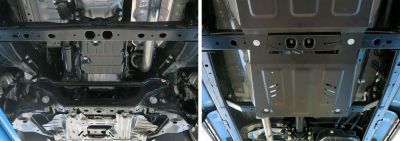 RIVAL RIVAL 222.5712.1 Защита РК + комплект крепежа, Toyota Hilux 2015-, V - 2.4d; 2.8d; полный привод (222.5712.1)