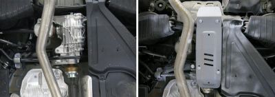 RIVAL RIVAL 333.0336.1 Защита редуктора, Audi Q7 2015-,V - 3.0; 3.0d; для а/м с управляемой задней подвеской (333.0336.1)