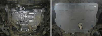 RIVAL RIVAL 333.1860.1 Защита картера + КПП + комплект крепежа, Ford Kuga 2013-2016-, V - 1.5(150 л.с.);1.6; 2.5 (333.1860.1)