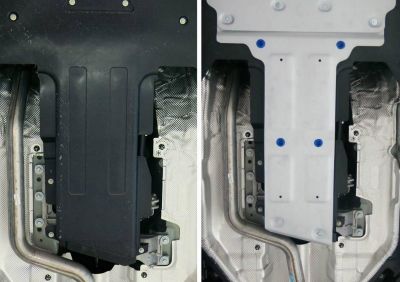 RIVAL RIVAL 333.2605.1 Защита КПП + комплект крепежа, Jaguar XE 2015-, V - 2.0d (180л.с); полный привод/Jaguar XF 2015-, V (333.2605.1)