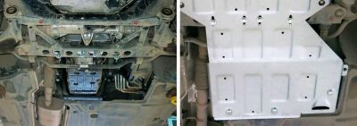 RIVAL RIVAL 333.3939.1 Защита КПП, Mercedes Benz V-class 2014-,V - 2.1d (163л.с.); АКПП; задний привод (333.3939.1)