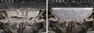 RIVAL 333.5709.1 Защита картера и кпп алюм. toyota rav4 2,0 cvt/2,2d at 2006-2013/2013>