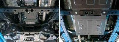 RIVAL RIVAL 333.5712.1.6 Защита РК + комплект крепежа, Toyota Hilux 2015-, V - 2.4d; 2.8d; полный привод (333.5712.1.6)