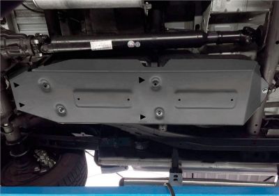 RIVAL RIVAL 333.5821.1.6 Защита топливного бака + комплект крепежа, RIVAL, Алюминий, VW Amarok 2010-2016, V - 2.0 TDI/VW Amar (333.5821.1.6)