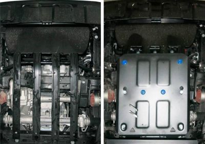 RIVAL RIVAL 333.5851.1 Защита картера + комплект крепежа, Volkswagen Amarok 2016-, V - 2.0TDI; 3.0TDI (333.5851.1)