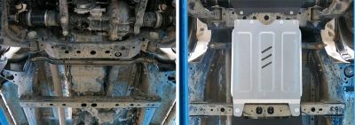 RIVAL RIVAL 333.9503.1 Защита КПП + комплект крепежа, Toyota Fortuner 2017-, V - 2.8d; 2,7; полный привод/Toyota Hilux 2015 (333.9503.1)