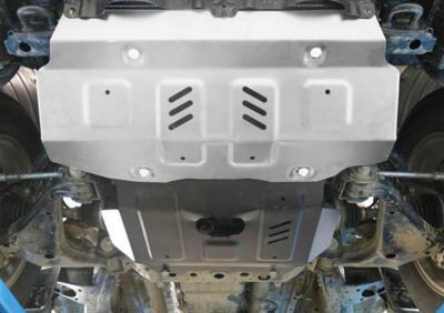 RIVAL RIVAL 3.9501.1 Защита радиатора + картера без крепежа, Toyota Fortuner 2017-, V - 2.8d; 2.7; полный привод; Часть 1 (3.9501.1)