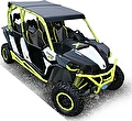 RIVAL RIVAL 444.7231.1 Крыша UTV BRP Can-Am Maverick 1000 DS Max (2 части) (2015-) + комплект крепежа (444.7231.1)