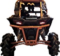 RIVAL RIVAL 444.7421.1 UTV Polaris RZR 1000 (Бампер задний), (2014-) + крепления (444.7421.1)