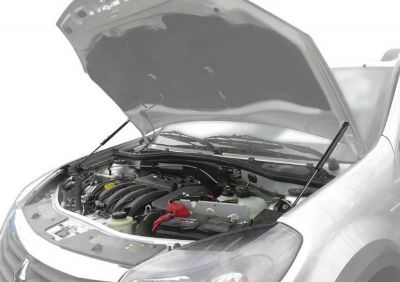 RIVAL RIVAL A.ST.4702.1 Амортизаторы капота Renault Sandero/Stepway (2007-2014/2009 -2016) (A.ST.4702.1)