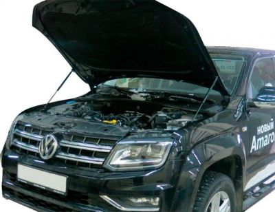 RIVAL RIVAL A.ST.5806.1 Амортизаторы капота RIVAL (2 шт.) VW Amarok V-2.0 (2010-05.2017) (A.ST.5806.1)