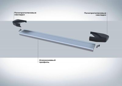 RIVAL RIVAL F180AL.2305.2 Порог-площадка 