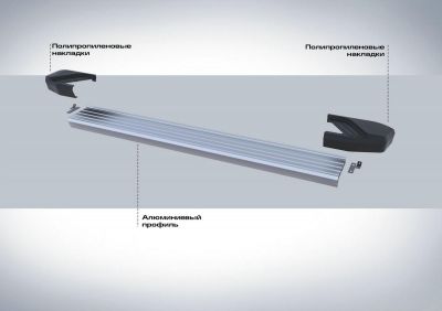 RIVAL RIVAL F193AL.3803.1 Порог-площадка 