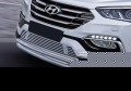 RIVAL RIVAL G.2302.001 Решетка бампера d10 + комплект крепежа, RIVAL, Hyundai Santa Fe Premium 2015- (G.2302.001) RIVAL RIVAL G.2302.001 Решетка бампера d10 + комплект крепежа, RIVAL, Hyundai Santa Fe Premium 2015- (G.2302.001)