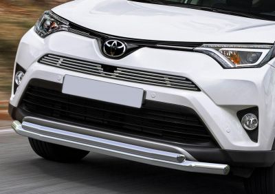 RIVAL RIVAL G.5703.002 Решетка радиатора верхняя d10 + комплект крепежа, RIVAL, Toyota RAV4 2015-, с передней камерой (G.5703.002)