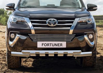 RIVAL RIVAL G.5706.001 Решетка бампера d10 + комплект крепежа, Rival, Toyota Fortuner 2017- (G.5706.001)