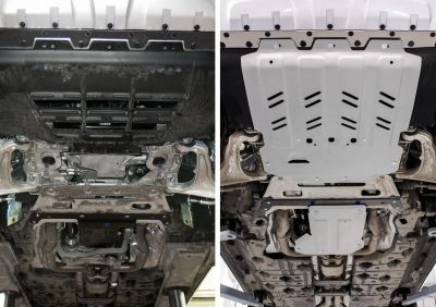 RIVAL RIVAL K333.3603.1 Комплект защит + комплект крепежа, Maserati Levante 2017-, V - 3.0(350л.с.); 3.0(430л.с.); 3.0d(275л (K333.3603.1)