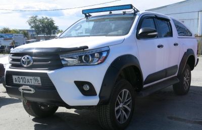 RIVAL RIVAL L.5701.1 Кронштейн лебедки в штатный бамперToyota Hilux Revo + комплект крепежа (2015-) (L.5701.1)