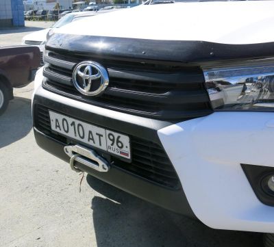 RIVAL RIVAL L.5701.1 Кронштейн лебедки в штатный бамперToyota Hilux Revo + комплект крепежа (2015-) (L.5701.1)