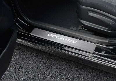 RIVAL RIVAL NP.2301.3 Накладки порогов RIVAL (4 шт.) Hyundai Solaris 2011-2016 (название модели) (NP.2301.3)