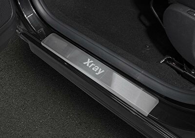 RIVAL RIVAL NP.6008.3 Накладки порогов RIVAL (4 шт.) Lada XRAY 2016- (название модели) (NP.6008.3)