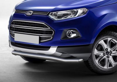 RIVAL RIVAL R.1805.001 Защита переднего бампера d57 волна + комплект крепежа, RIVAL, Ford Ecosport 2014- (R.1805.001)