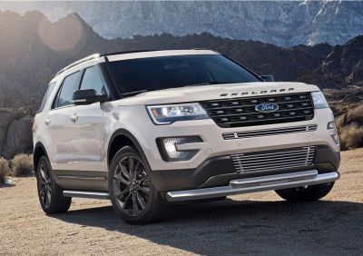 RIVAL RIVAL R.1806.002 Защита переднего бампера d76+d57 + комплект крепежа, RIVAL, Ford Explorer 2015- (R.1806.002)