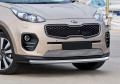 RIVAL RIVAL R.2809.002 Защита переднего бампера d57 + комплект крепежа, RIVAL, Kia Sportage 2016- (R.2809.002) RIVAL RIVAL R.2809.002 Защита переднего бампера d57 + комплект крепежа, RIVAL, Kia Sportage 2016- (R.2809.002)