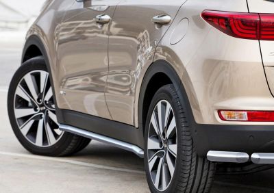 RIVAL RIVAL R.2809.005 Защита порогов d57 + комплект крепежа, RIVAL, Kia Sportage 2016- (R.2809.005)
