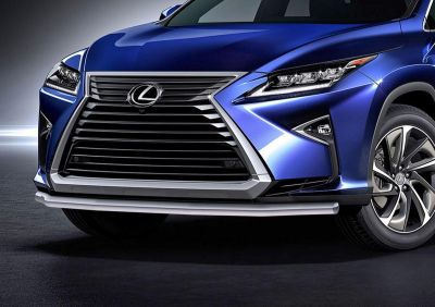 RIVAL RIVAL R.3211.001 Защита переднего бампера d57 + комплект крепежа, RIVAL, Lexus RX 2015-, кроме 450h (R.3211.001)