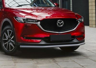 RIVAL RIVAL R.3804.001 Защита переднего бампера d42 + комплект крепежа, RIVAL, Mazda CX-5 2017- (R.3804.001)