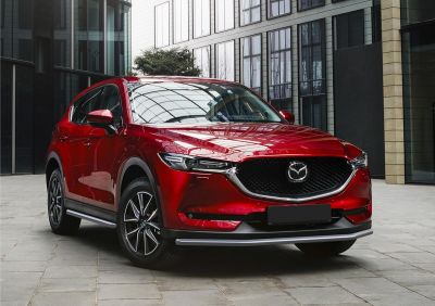 RIVAL RIVAL R.3804.001 Защита переднего бампера d42 + комплект крепежа, RIVAL, Mazda CX-5 2017- (R.3804.001)