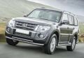 RIVAL RIVAL R.4002.009 Защита переднего бампера d76+d57 + комплект крепежа, RIVAL, Mitsubishi Pajero IV 2011-2014- (R.4002.009)