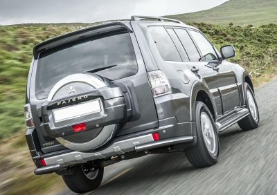 RIVAL RIVAL R.4002.019 Защита заднего бампера d76 уголки + комплект крепежа, RIVAL, Mitsubishi Pajero IV 2011-2014- (R.4002.019)