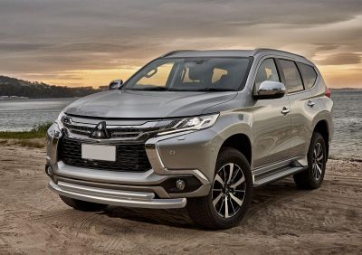RIVAL RIVAL R.4012.001 Защита переднего бампера d76+d57 + комплект крепежа, RIVAL, Mitsubishi Pajero Sport 2016- (R.4012.001)